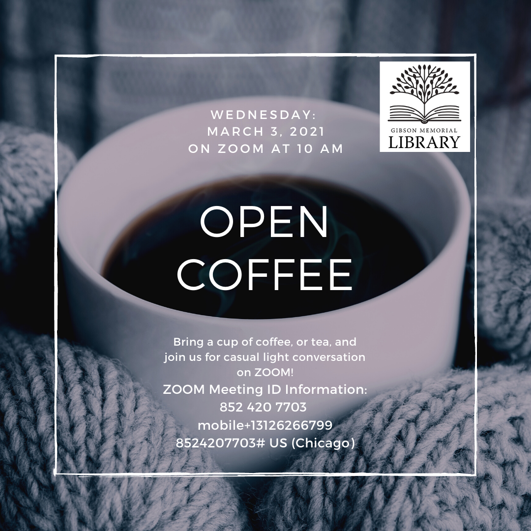Open Coffee March 2021