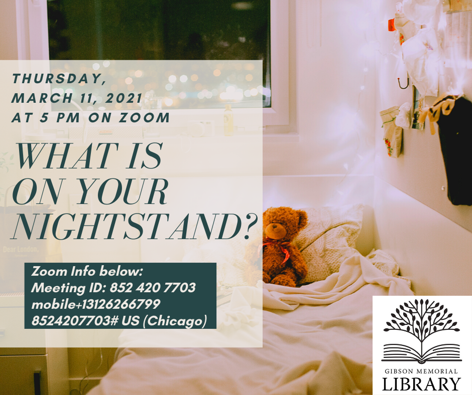 What is on your nightstand?