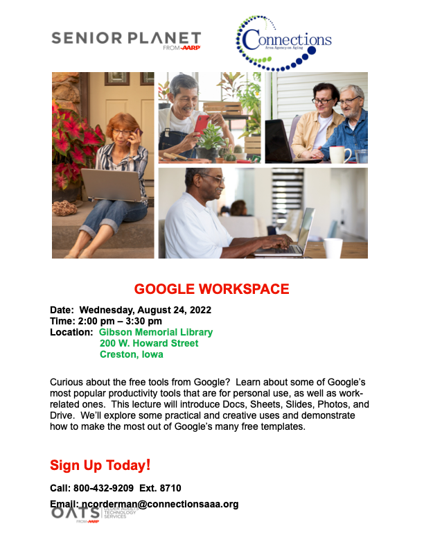 Google Workspace Flyer
