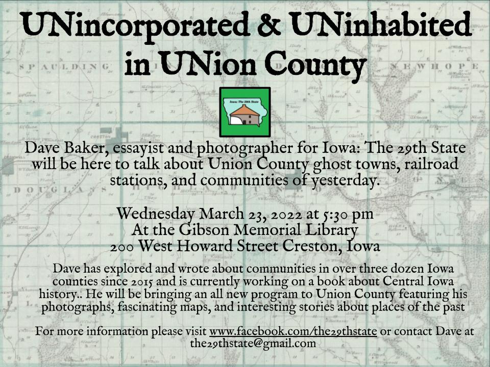 UNincorporated & UNinhabited in UNion County